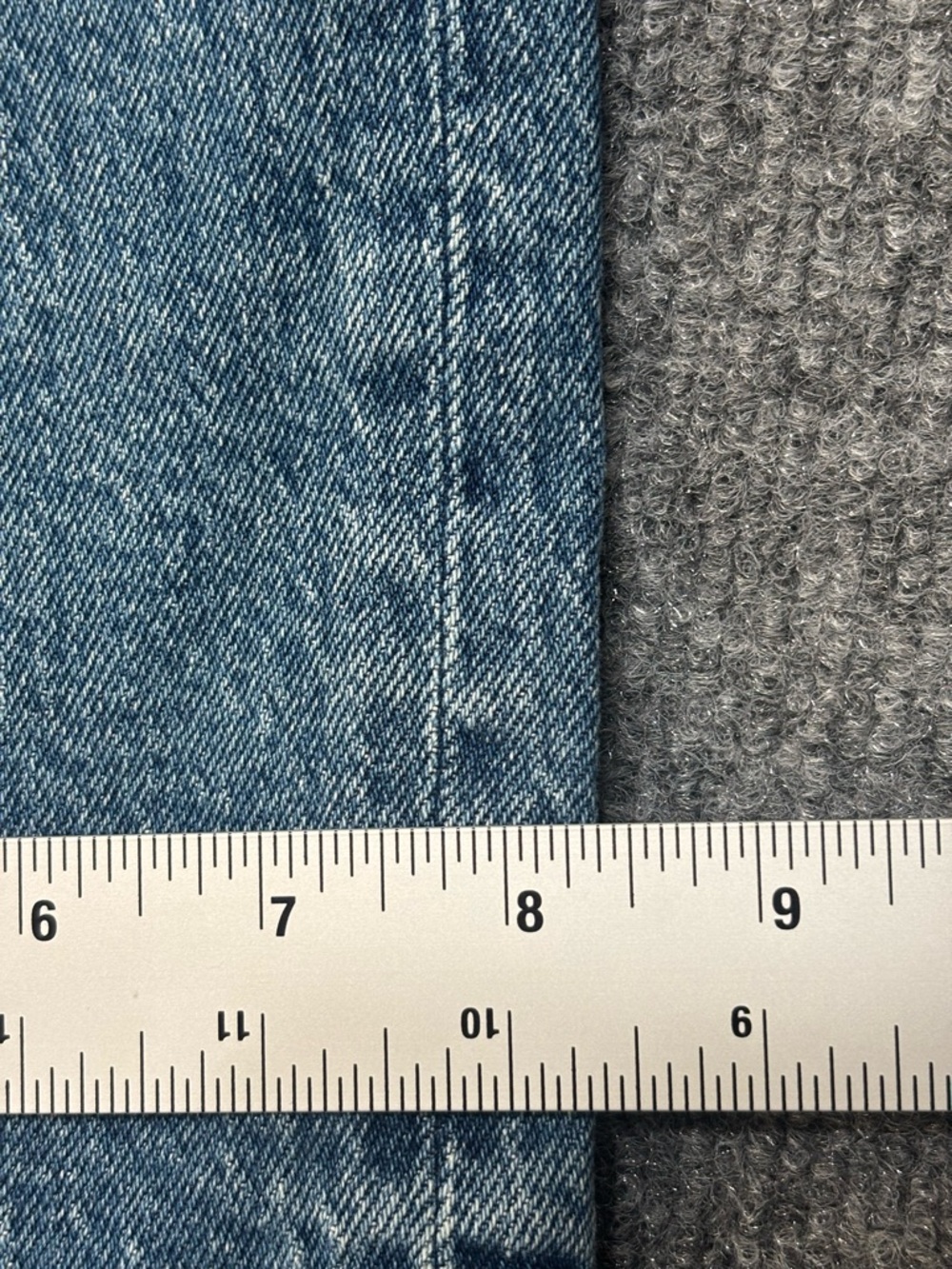 LOFT The Straight High Rise Distressed Jeans Light Wash | Size 28 / 6 - Picture 10 of 11